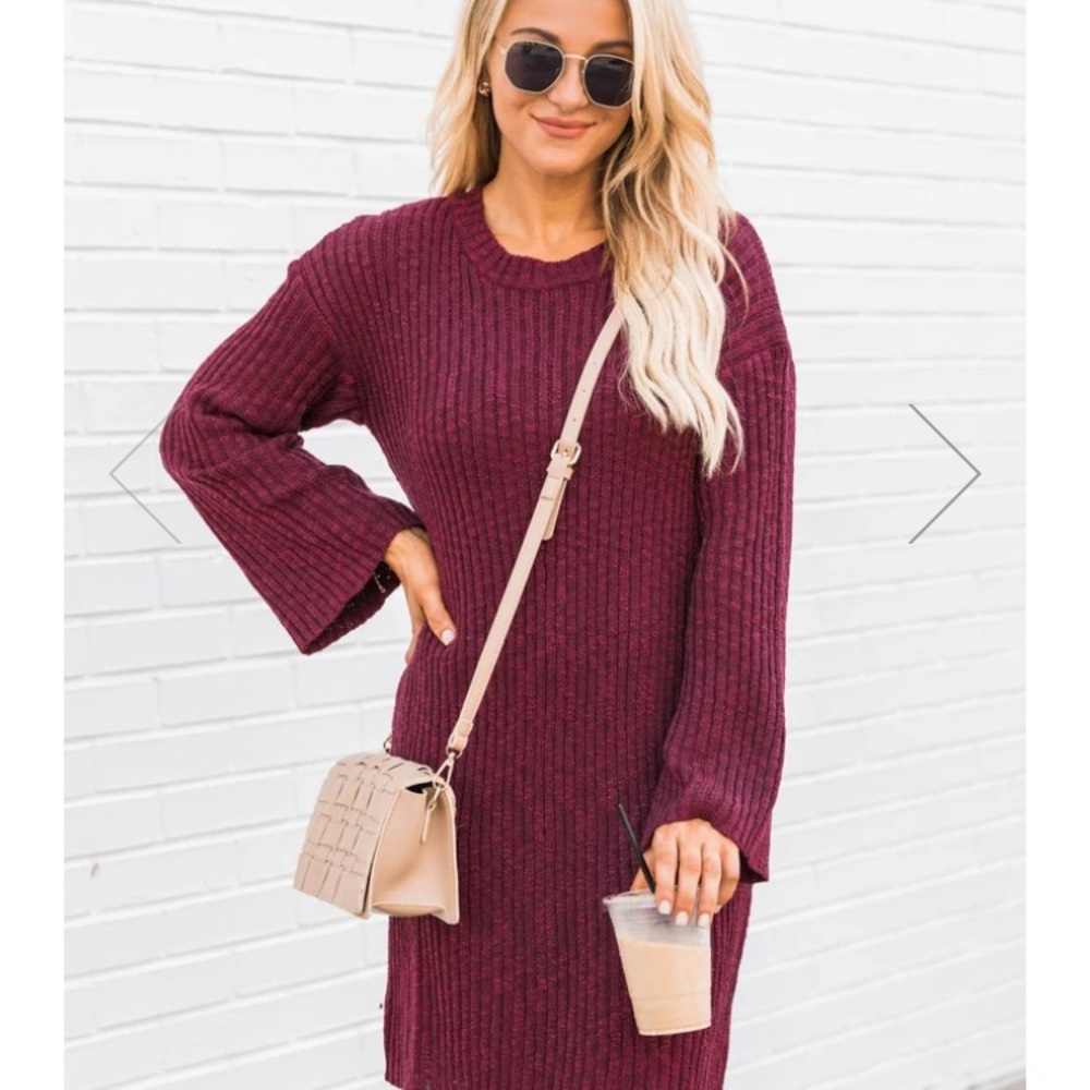 Pink Lily Boutique Ribbed Dress